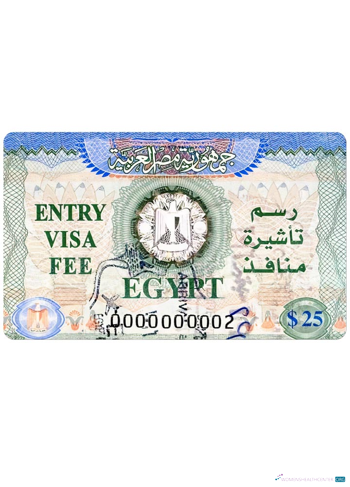 Download EGYPT entry visa Photoshop template
